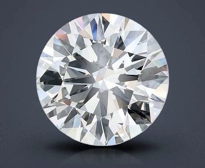 9.53ct E VVS2 Excellent Cut Round Lab Grown Diamond
