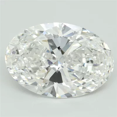 10.05ct F VVS2 Rare Carat Ideal Cut Oval Lab Grown Diamond