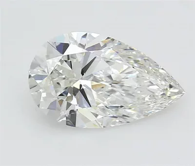 2.26ct G VVS2 Rare Carat Ideal Cut Pear Lab Grown Diamond