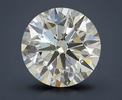 3.04ct J VS1 Excellent Cut Round Lab Grown Diamond