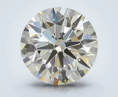 3.04ct J VS1 Excellent Cut Round Lab Grown Diamond
