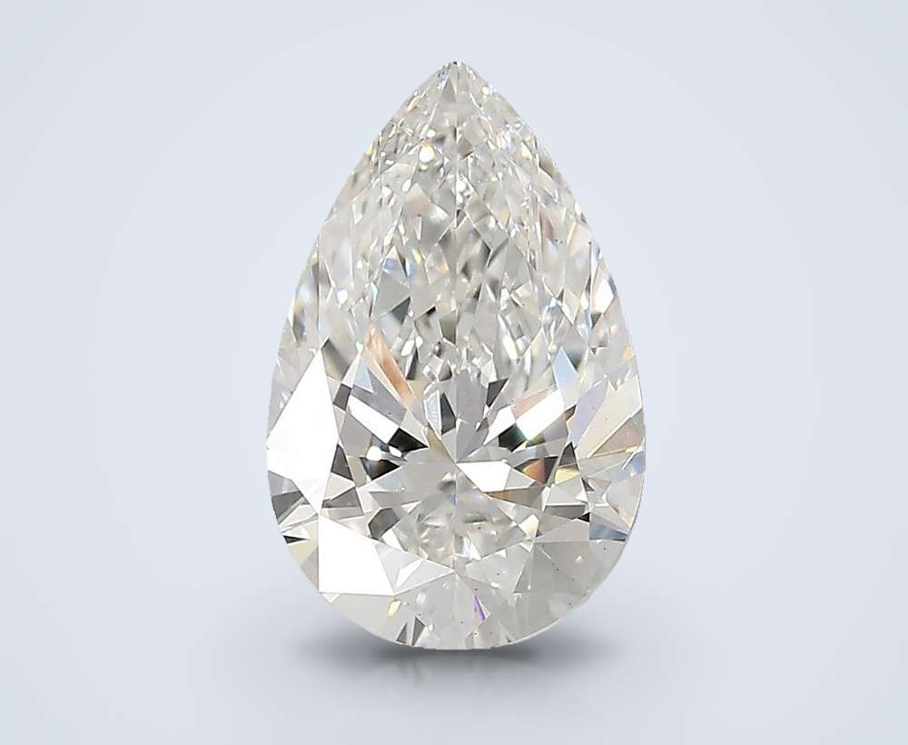 2.57ct E VS1 Rare Carat Ideal Cut Pear Lab Grown Diamond