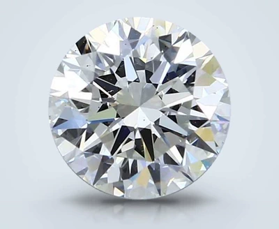 2.75ct J VS2 Rare Carat Ideal Cut Round Diamond