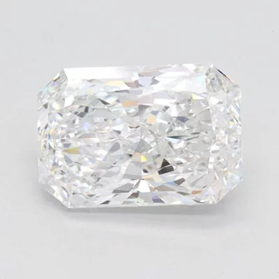 1.54ct D VS1 Rare Carat Ideal Cut Radiant Lab Grown Diamond