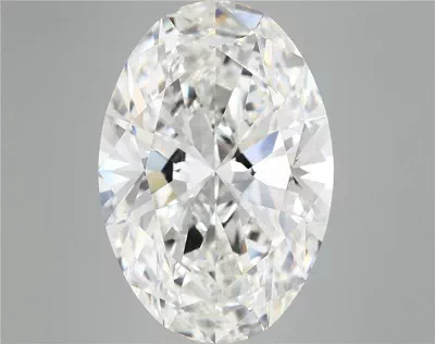 11.88ct F VS1 Rare Carat Ideal Cut Oval Lab Grown Diamond