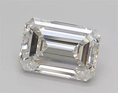 2.02ct F VS1 Rare Carat Ideal Cut Emerald Lab Grown Diamond
