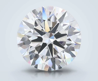 3.93ct D FL Rare Carat Ideal Cut Round Lab Grown Diamond