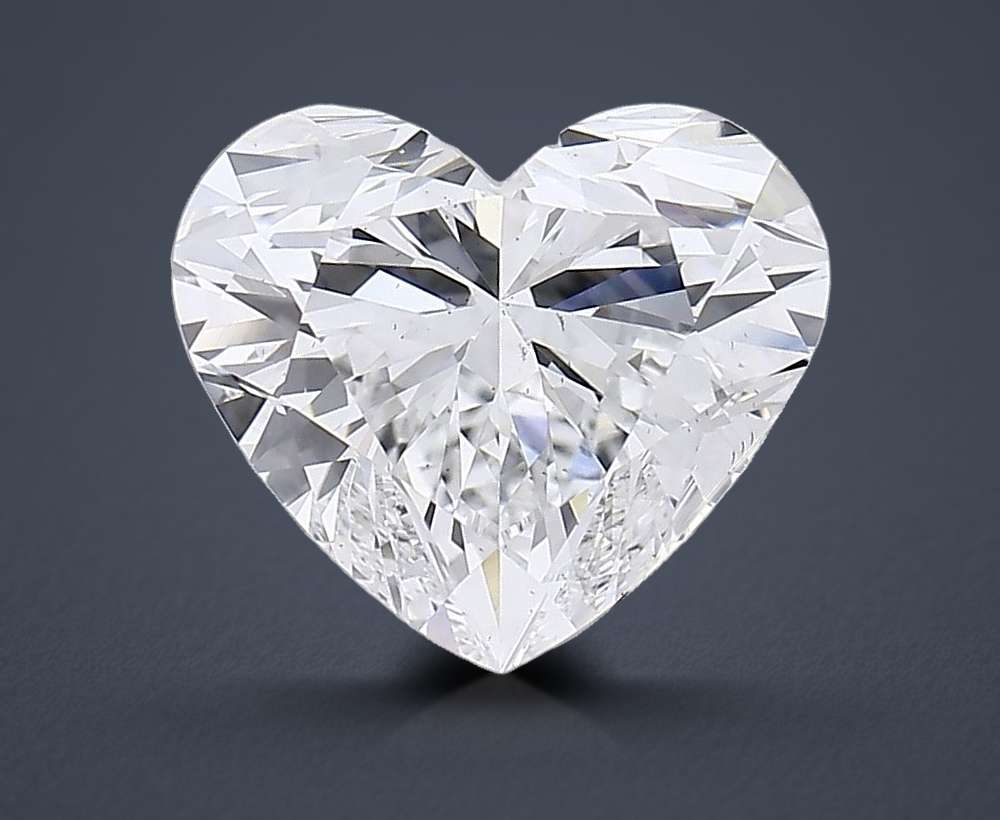 5.00ct E VS2 Rare Carat Ideal Cut Heart Lab Grown Diamond