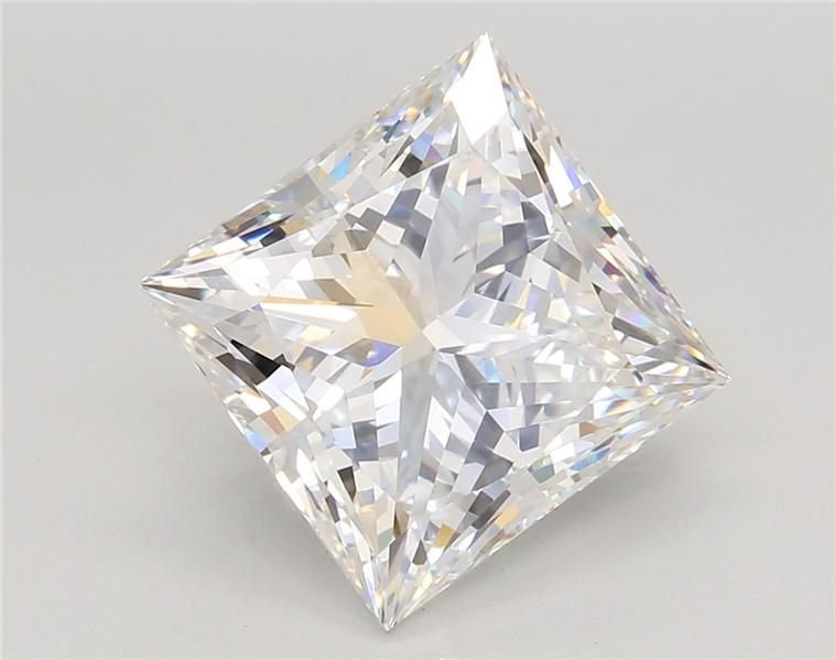 6.03ct E VS1 Rare Carat Ideal Cut Princess Lab Grown Diamond