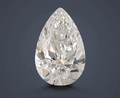 1.37ct D VVS2 Rare Carat Ideal Cut Pear Lab Grown Diamond