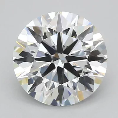 2.50ct D VVS1 Rare Carat Ideal Cut Round Lab Grown Diamond