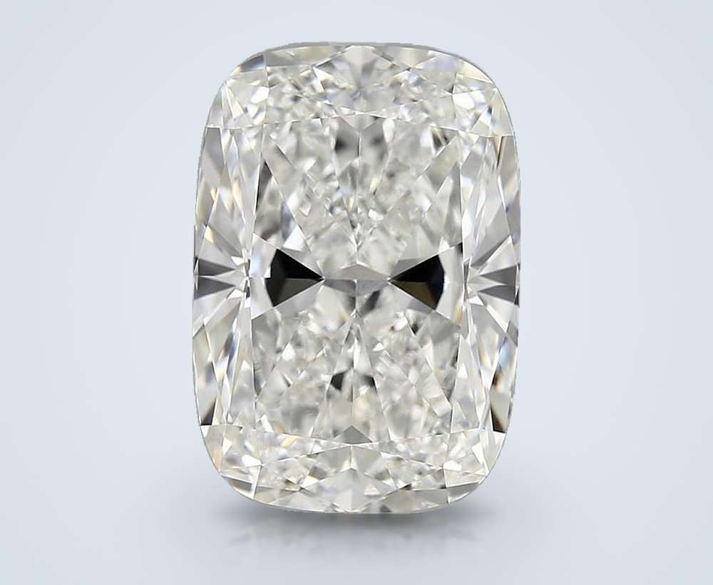 10.39ct F VVS2 Rare Carat Ideal Cut Cushion Lab Grown Diamond
