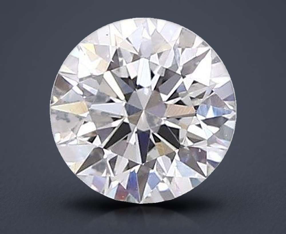 1.26ct G VS1 Rare Carat Ideal Cut Round Lab Grown Diamond