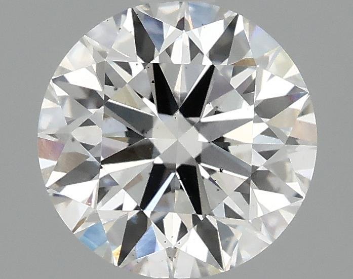 2.08ct F SI1 Excellent Cut Round Lab Grown Diamond
