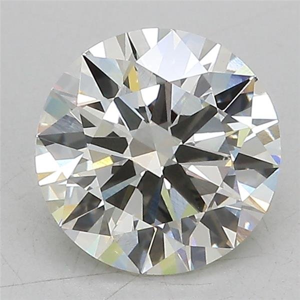 2.18ct I VVS2 Excellent Cut Round Lab Grown Diamond