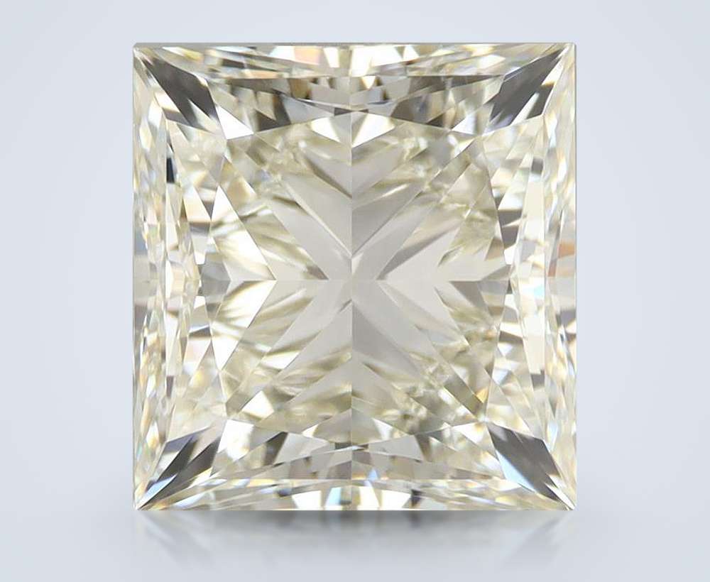 3.02ct J VVS2 Very Good Cut Princess Diamond