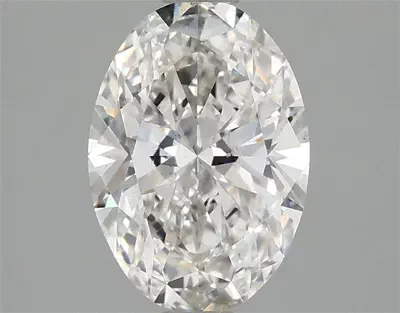 1.48ct F SI1 Rare Carat Ideal Cut Oval Lab Grown Diamond