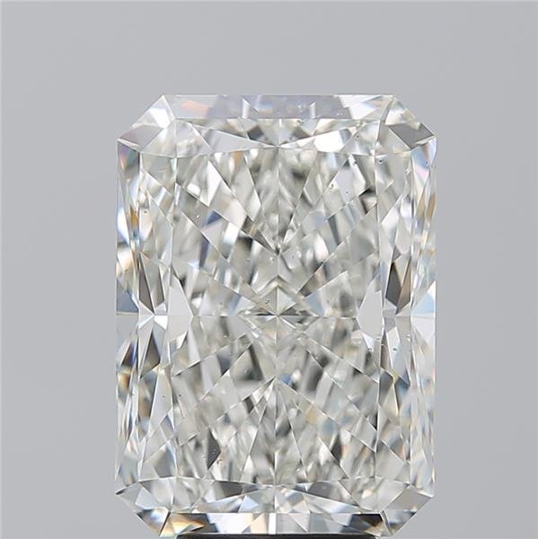 7.02ct J SI1 Rare Carat Ideal Cut Radiant Diamond