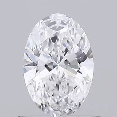 0.50ct D VVS1 Rare Carat Ideal Cut Oval Lab Grown Diamond