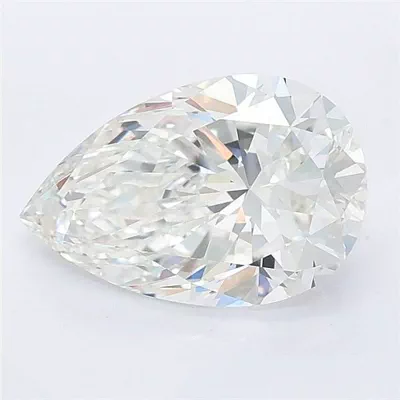 2.08ct F VVS2 Very Good Cut Pear Lab Grown Diamond