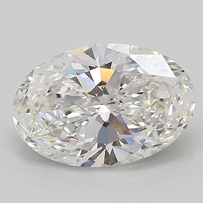 2.03ct E VVS2 Rare Carat Ideal Cut Oval Lab Grown Diamond