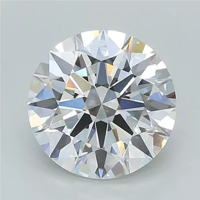 2.74ct E VS1 Rare Carat Ideal Cut Round Lab Grown Diamond