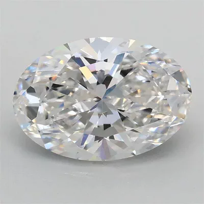 2.03ct E VVS2 Rare Carat Ideal Cut Oval Lab Grown Diamond