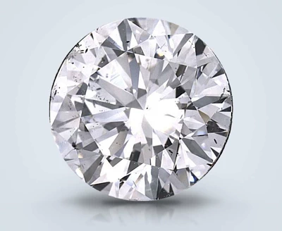 3.86ct F SI1 Rare Carat Ideal Cut Round Diamond