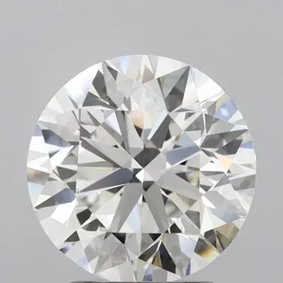 2.42ct H VVS2 Excellent Cut Round Lab Grown Diamond