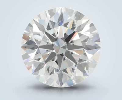 5.07ct F VVS1 Rare Carat Ideal Cut Round Lab Grown Diamond
