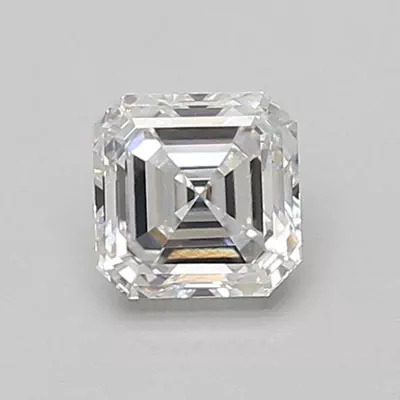 0.77ct D VS1 Excellent Cut Asscher Lab Grown Diamond