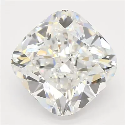 2.74ct F VVS2 Rare Carat Ideal Cut Cushion Lab Grown Diamond