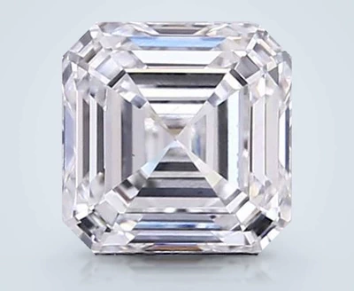1.91ct E VS1 Rare Carat Ideal Cut Asscher Lab Grown Diamond