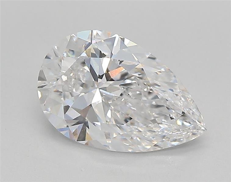 1.48ct D VVS2 Rare Carat Ideal Cut Pear Lab Grown Diamond