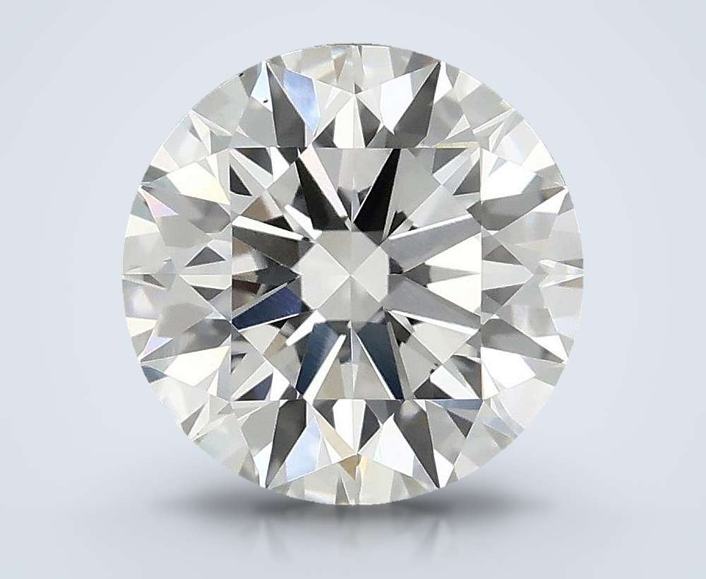 1.57ct F VS2 Rare Carat Ideal Cut Round Lab Grown Diamond