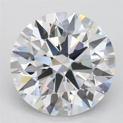 4.81ct D VVS1 Rare Carat Ideal Cut Round Lab Grown Diamond