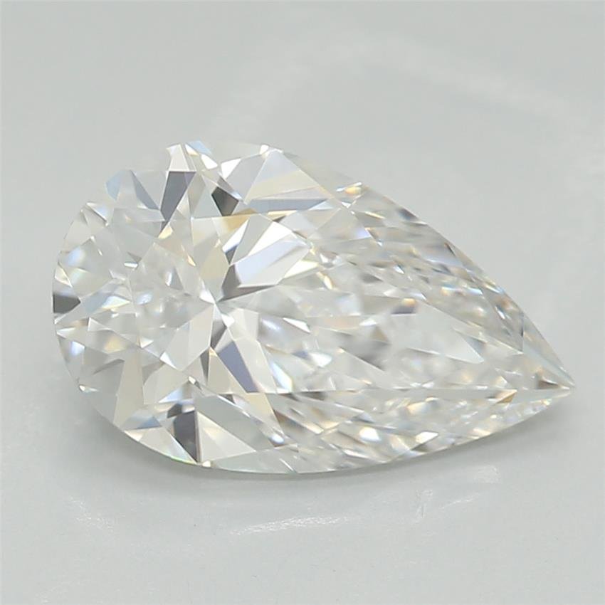 1.08ct D VS1 Very Good Cut Pear Lab Grown Diamond