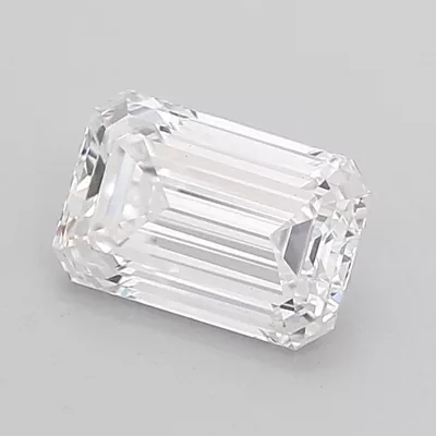 2.03ct D VS1 Excellent Cut Emerald Lab Grown Diamond