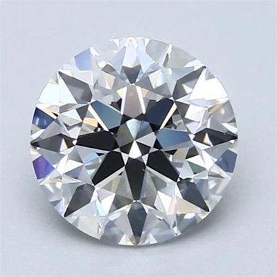 2.01ct F VS1 Rare Carat Ideal Cut Round Diamond