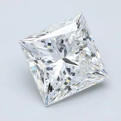 2.01ct G VS2 Rare Carat Ideal Cut Princess Diamond