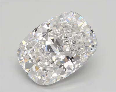 4.38ct D VVS2 Rare Carat Ideal Cut Cushion Lab Grown Diamond