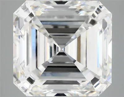 8.07ct F VVS2 Excellent Cut Asscher Lab Grown Diamond