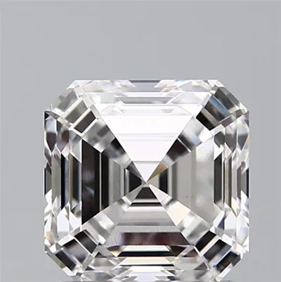 1.55ct E VS1 Rare Carat Ideal Cut Asscher Lab Grown Diamond