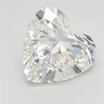 5.03ct F VS1 Rare Carat Ideal Cut Heart Lab Grown Diamond