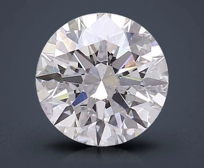 2.40ct F VS1 Rare Carat Ideal Cut Round Lab Grown Diamond
