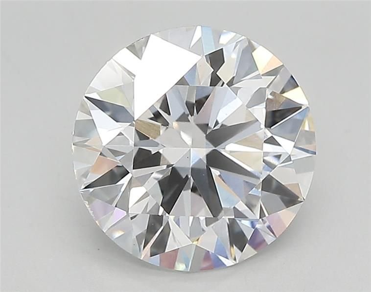 2.85ct D VS1 Rare Carat Ideal Cut Round Lab Grown Diamond