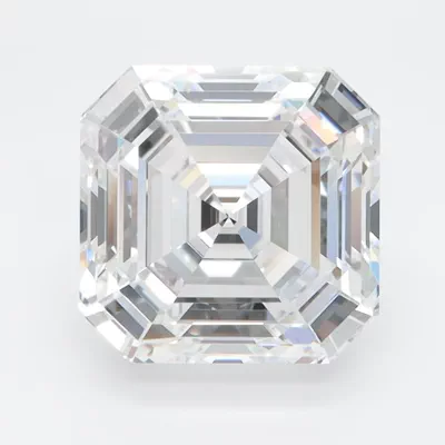 4.02ct E VVS1 Rare Carat Ideal Cut Asscher Lab Grown Diamond