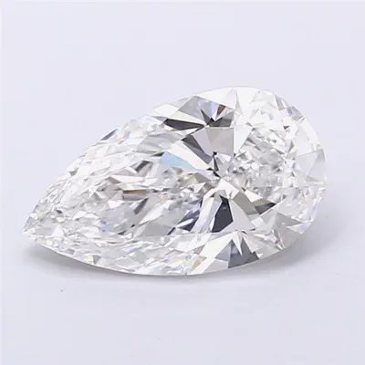 2.41ct E VS1 Rare Carat Ideal Cut Pear Lab Grown Diamond