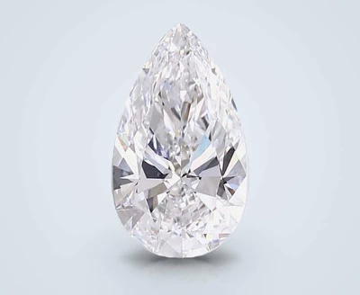 2.41ct E VS1 Rare Carat Ideal Cut Pear Lab Grown Diamond