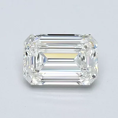 0.72ct H VS1 Rare Carat Ideal Cut Emerald Diamond
